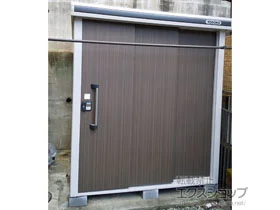 ヨドコウの物置 エルモ 一般型 1870×1870×2118 LMD-1818-DW 施工例