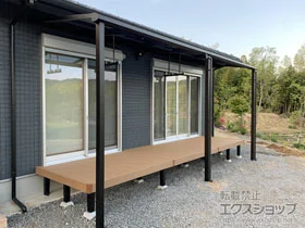 YKKAPのウッドデッキ リウッドデッキ 200 施工例