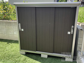 の物置・屋外倉庫 エスモ 一般型 1650×900×1501（ESE-1609E） ESE-1609E-DW 施工例