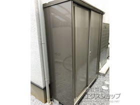 の物置・屋外倉庫 ナイソーシスター　1520×580×1903 KMW-156E-NG 施工例