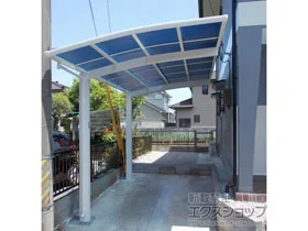 YKKAPのカーポート レイナポートグラン　積雪～20cm対応 施工例