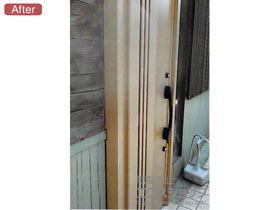 の玄関ドア リシェント玄関ドア3 断熱K4仕様 片開き仕様(ランマ無)L M83型 ※手動仕様 施工例