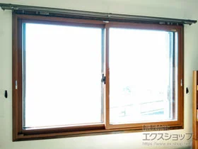 LIXIL リクシル(トステム)の内窓（二重窓・二重サッシ） インプラス 引違い窓 2枚建 施工例