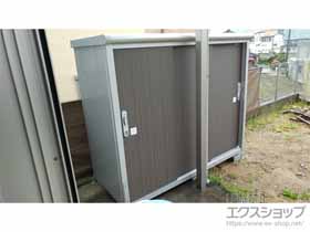 の物置・屋外倉庫 エスモ 一般型 1797×750×1501（ESE-1807E） ESE-1807E-DW 施工例