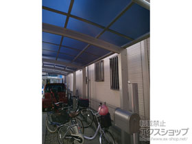 のカーポート プレシオスポート 縦連棟 積雪〜20cm対応 施工例