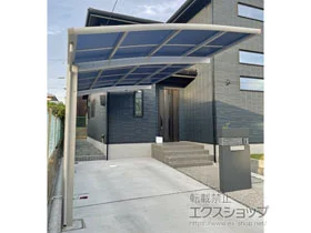 YKKAPのカーポート レイナポートグラン　積雪～20cm対応 施工例
