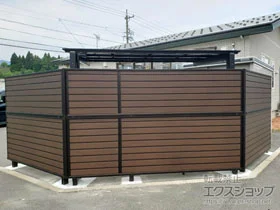 Value Select�̃t�F���X�E��E�� ���N�A���t�F���X �ډB���^�C�v 2�i�x�� �������ėp �{�H��