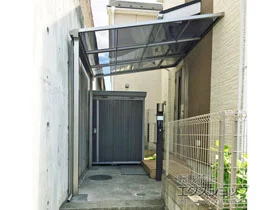 LIXIL(リクシル)のテラス屋根 スピーネ F型 テラスタイプ 単体 積雪～20cm対応 施工例