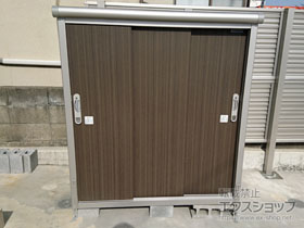 の物置・屋外倉庫 エスモ 一般型 1350×750×1501 ESE-1307E-DW 施工例