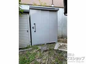 の物置・屋外倉庫 エスモ 一般型 1200×750×1501（ESE-1207E） ESE-1207E-SS 施工例