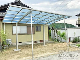YKKAPのカーポート レイナポートグラン　積雪～20cm対応 施工例