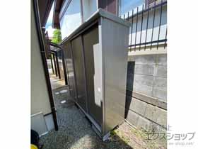 の物置・屋外倉庫 エスモ 一般型 1950×650×1959 ESE-1906A-SS 施工例