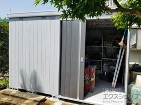 イナバの物置・収納・屋外倉庫 ネクスタ大型 一般型 3580×2630×2375 NXN-94H-PG 施工例