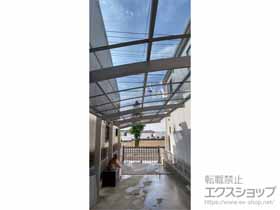 のカーポート プレシオスポート 縦連棟 積雪〜20cm対応 施工例