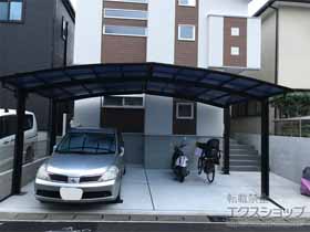 のカーポート レイナポートグラン M合掌　積雪〜20cm対応 施工例