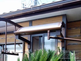 YKKAPのテラス屋根 ソラリア R型 ルーフタイプ 単体 積雪〜20cm対応 施工例