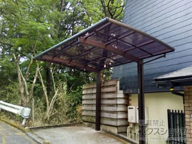 YKKAPのカーポート レイナポートグラン　積雪～20cm対応 施工例