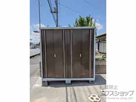 の物置・屋外倉庫 シンプリー 一般型 1940×905×1903 MJX-199E-TB 施工例