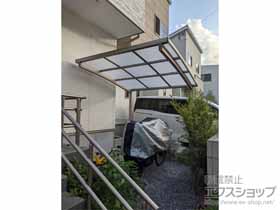 のサイクルポート・駐輪場 ネスカRミニ (ラウンドスタイル) 積雪〜20cm対応 施工例