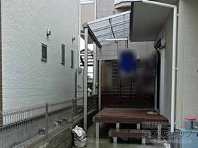 のテラス屋根 ソラリア F型 テラスタイプ 単体 積雪〜20cm対応 施工例