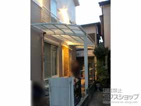 のカーポート レイナポートグラン 延長　積雪〜20cm対応＋着脱式サポート ハイロング用 施工例