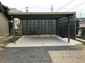 カーポートSW 積雪50cm対応 2台用 4本柱 折板」の評判をみる カーポートSW 積雪50cm対応 2台用 4本柱 折板」の評判をみる