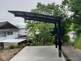 のカーポート ネスカR (ラウンドスタイル) 積雪〜20cm対応 施工例