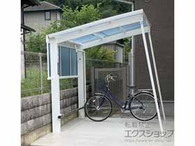 のサイクルポート・駐輪場 カムフィエース ミニ 積雪〜20cm対応 施工例