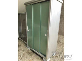 ヨドコウの物置 エスモ 一般型 1200×650×1959(ESE-1206A) ESE-1206A-EG 施工例