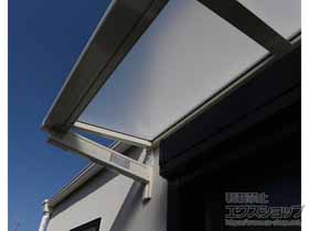 のバルコニー・ベランダ屋根 スピーネ F型 ルーフタイプ 単体 積雪〜20cm対応 施工例