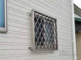 の面格子・窓格子 アルミ面格子 ヒシクロス 施工例