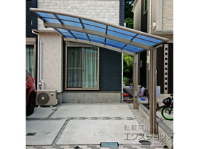 のカーポート ネスカR (ラウンドスタイル) 積雪〜20cm対応 施工例