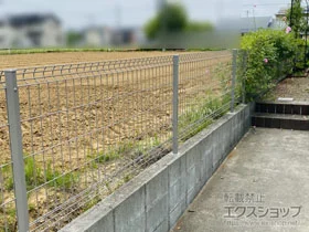 YKKAP�̃t�F���X�E��E�� �C�[�l�b�g�t�F���X 3F�^ ���R���{�H �{�H��