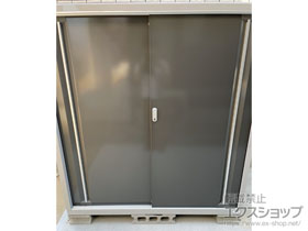 の物置・屋外倉庫 シンプリー 一般型 1520×905×1603 MJX-159D-P-PG 施工例