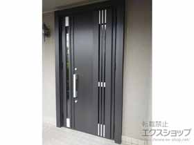 の玄関ドア リシェント玄関ドア3 断熱K4仕様 親子仕様(ランマ無)R M83型 ※手動仕様 施工例