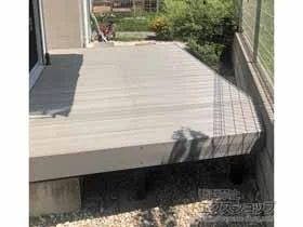 LIXIL樹ら楽ステージ木彫８LDJ08NPシルバーグレー2700ｍｍ2本 正規】LIXIL人工木 木彫 樹ら楽ステージ を値引56%工事販売