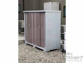 の物置・屋外倉庫 シンプリー 一般型 1940×755×1603 MJX-197D-AR 施工例