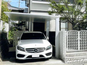 ナチュラルシルバーFのカーポートSCの施工例一覧 | カーポート