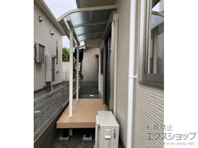 のテラス屋根 ソラリア R型 テラスタイプ 単体 積雪〜20cm対応 施工例