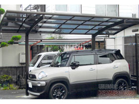 のカーポート プレシオスポート 積雪〜20cm対応 施工例