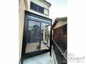 サニージュF型 積雪20cm対応の施工例一覧(ブラック) | テラス