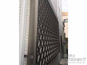 の面格子・窓格子 アルミ面格子 ヒシクロス 施工例