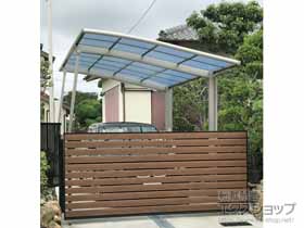 のカーポート ネスカR (ラウンドスタイル) 積雪〜20cm対応 施工例