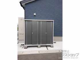 の物置・屋外倉庫 シンプリー 一般型 2160×905×1903 MJX-219E-P-PG 施工例