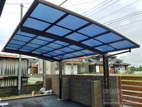 YKKAPのカーポート レイナポートグラン　積雪～20cm対応 施工例