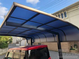 Value Selectのカーポート プレシオスポート アルファ 積雪〜20cm対応 施工例