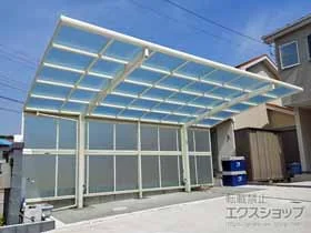 YKKAPのカーポート レイナポートグラン　積雪～20cm対応 施工例