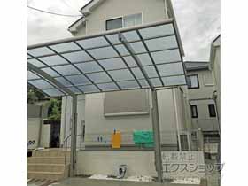 のカーポート ネスカR (ラウンドスタイル) 積雪〜20cm対応 施工例