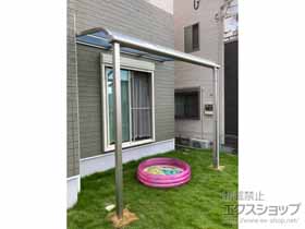 のテラス屋根 ソラリア R型 テラスタイプ 単体 積雪〜20cm対応 施工例