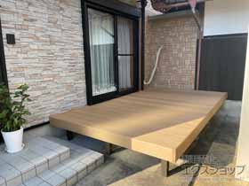 のウッドデッキ 樹ら楽ステージ 施工例